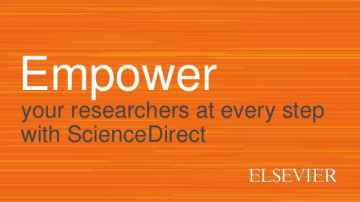 Thư mời tham dự Tập huấn ScienceDirect